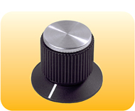 PLASTIC DIAL W/LINE AND CAP